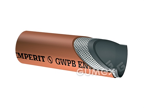Hadice pro propan butan a LPG GWPB, 4/11mm, 20bar, NBR/EPDM, -30°C/+70°C, oranžová
